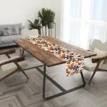 HOMADORN Table Runner for 4 Seater Dining Table