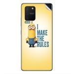 GADGETSWRAP Printed Vinyl Skin Sticker for Samsung Galaxy S10 Lite - make rules
