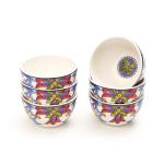 EZ Life Blue Bowl Set 350 ml (Set of 6) Pack of 1