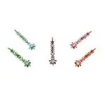 Comet Busters Long Designer Fancy Bindi For Women (BIN014)