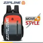 ZIPLINE Unisex Casual Polyester 36 L Backpack School Bag Women Men Boys Girls College Bag - Grey