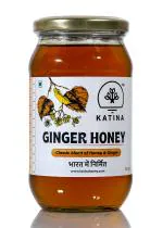 KATINA Honey: Ginger honey | Ginger honey for cough | Ginger honey benefits | Immunity-boosting honey | Ginger honey lemon tea 500GM