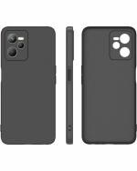 A ACCESSORIES KART HTC Desire 10 Pro Black Rubber Anti-Scratch Back Cover