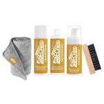 Herbal Home Shoe Care Natural Solution Foam Cleaner 100 ml And Polish With Moisurizer Cream 100 ml And Deodrizer With Disinfectant Spray 100 ml,Brush, Microfiber, Shoe Cleaner Kit For Sneaker,Sports Shoe Cleaner Foam Spray