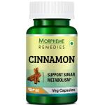 Morpheme Remedies Cinnamon 500 mg Extract 60 Veg Caps (1 Bottle)