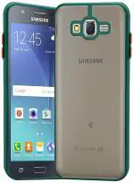 Samsung J2 (2016),J2 Pro Green Silicon Shock Absorbent Mobile Back Case 20.3 x 12.7 x 10.2 cm