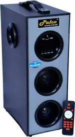 Palco Sound System Ingle Tower Speaker System With Bluetooth,USB, Aux, FM 40 W Bluetooth Tower Speaker (Black)