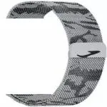 MONKISH SMART WATCH STRAPS, SMART BAND| STRAPS| Samsung 22mm Chain Strap (Military) for Noise ColorFit Ultra, ColorFit Ultra 2, NoiseFit Active, ColorFit Vision, ColorFit Caliber (22MM Black)|WATCH NOT INCLUDED|