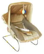 Evoshine 12 in 1 Premium Carry Cot Cum Bouncer, Feeding, Storage Box & Baby Swing with Mosquito Net