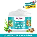 GynoCup Bye Bye Stretch Mark Cream for Pregnancy to Reduce All Type of Stretch Marks & Scars | With Shea Butter & Cocoa Butter | 50 G