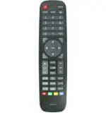 NIJ Remote Control for Haier LED TV (Black)
