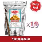 Yuvraj Kaju Mixture Namkeen Party 400 gm (Pack of 10)