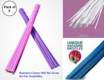 Heavy Duty Hard Plastic Broom, Kharata, Jharu for Floor Scrubbing, Cleaning and Washing of Bathroom and Outer Area (Comes in Random Beautiful Colors, (Pack of 2)