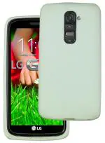 Heartly Lg G2 Tpu White Back Case Cover