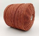 Macrame 3 Ply Rust Twisted Macrame 100 m