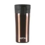 Milton Coffee Brown Stainless Steel Insulated Flask with Lid,300 ml