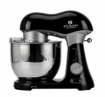 Rossmann 1800W, 7L Professional Diecast Aluminium Stand Mixer with Digital Timer & Display, Black