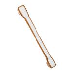 Rawk Stainless Steel 509 Golden White Glossy Kitchen, Cabinet, Drawer and Wardrobe Fancy Handle 224 MM Size with screws (Golden White Glossy Finish, 224-MM, Pack of 1)