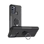 S-Hardline Tecno Spark 9T Polycarbonate Ring Shockproof Rugged Armor Hybrid Kickstand Back Cover