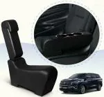 PABLA ENTERPRISES Wooden Car Center Armrest Cum External Seat Console for NEW INNOVA CRYSTA 2023 MODEL which is without company fitted bottle holder- Full black