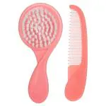 Mee Mee Pink Baby Comb Brush Set ( 12.5 cm x 0.1 cm x 20.5 cm )