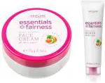 Oriflame Sweden Essential Fariness Multi Benfit 5 In 1 Face Cream And Exfoliating Scrub (Set Of 2)