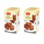 Uttam Panthua Gulab Jamun 1.25 Kg Box (Pack of 2), Desi Ghee, 18 Pieces per Box, Authentic Bikaneri Sweets, Ready to Eat