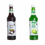 Sarwar Kokum Syrup & Mint Mojito Syrup 750 ML ( Pack or 2 )