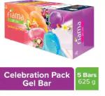FIAMA Gel bar Celebration Pack, 125g (Buy 4 Get 1 Free) (625 g)