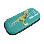 QIPS Tyrannosaurus 3D Emmbossed Hardtop EVA Pencil Case Pouch Bag