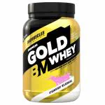 BigMuscles Nutrition Strawberry Milkshake Gold Whey Protein Powder 1 kg