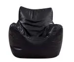 Lush XXL Disney Chair Bean Bag Cover in Tan Faux Leather