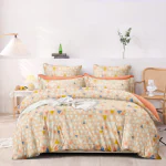 Great Art(Grace King) Polycotton Double Bedsheet with Two Pillow Cover| Rr-Grck-009