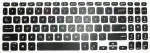 Saco Black Keyboard Skin For Asus Vivobook 15 X512Fa(CKSCAS340BC-03)