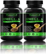 Naturewell Flaxseed Extract Capsules Omega 6, 60 Capsules Each (Pack Of 2)
