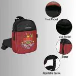 BAGSTRAPP Maroon Colour Unisex Cross Body/Sling/Messenager Bag