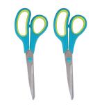 URBAN BUY Multi Purpose Big Scissor For Craftsand ,MultiColour Kitchen and , MultiColour & (Pack of 2)