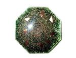 Jet International Green Mica Vastu Plate Energy Generator Gemstone