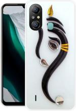 PAEDICON Back Cover for Itel A49 (White, Black, Grip Case, Silicon) SOFT-ITELA49-SSR797