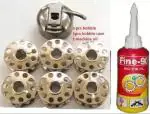 ARY&ASY 8 pcs combo (6 pcs bobbin,1 pcs bobbin case & 1 machine oil)