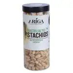 Ariga Foods Premium Californian Roasted & Salted Pistachios 500gms Value Pack | Pista Dry Fruit, Shelled Nuts Super Crunchy & Delicious Healthy Snack | Vitamins & Minerals Rich