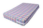 CheckMe Cotton Zippered Mattress Cover, Mattress Protector for Queen Size Bed (60x72x5 Inch), Multicolor