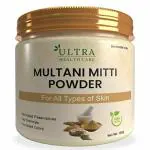 Ultra Health Care Natural Multani Mitti Powder Bentonite Clay for Hair and Skin | Black Head | Open Pores | Skin Whitening | Tan Removal-100gm