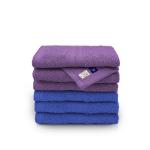 Anatolia 6 Piece Cotton Face Towel in 500 Gsm-Grape-Heaven