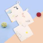 Baby Moo Muslin Napkin 3 Pk Jungle Friends Multicolour