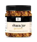 Hungry Harvest Chana Jor Garam Roasted Chick Pea Chana JOR Healthy Low Calorie High Protein Snacks Oil-Free Protein Rich Healthy Super Snack Gluten Free [Jar Pack] (150 Grams (Pack of 1 of 150 Grams))