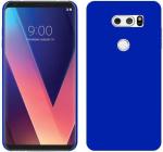 Wellchoice Back Cover for LG V30 PLUS (Blue, Hard Case)