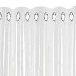 Kuber Industries PVC AC Curtain |Eyelet Rings & Waterproof Material|.30 MM Thickness & Mold Mildew Free|Size 9 Feet (Transparent) - CTKTC5677
