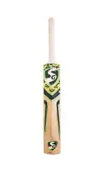 Sg Light Brown, Army, Green Savage Plus Kashmir Willow Cricket Bat - Short Handle