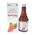 Dyvit Plus Multivitamin & Multimineral Syrup for Men & Women Pack of 200 ml